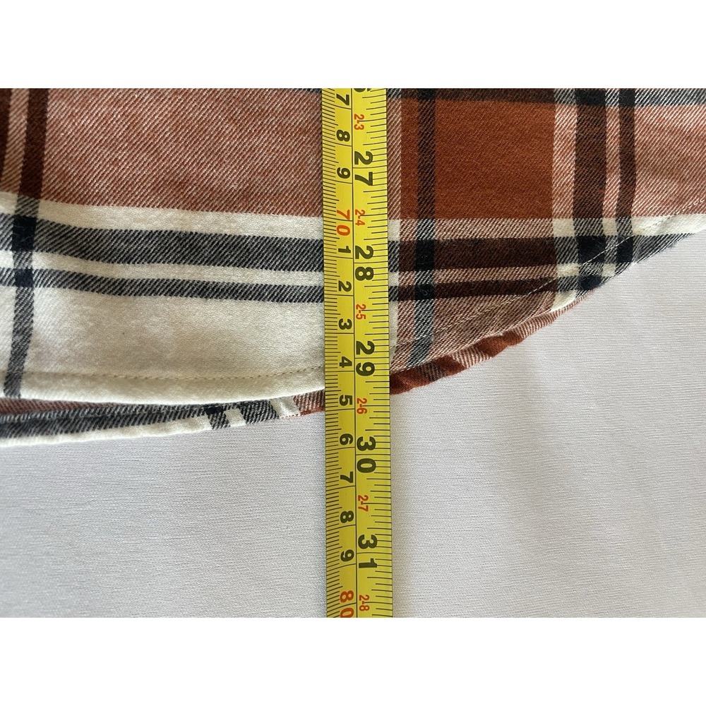 Weatherproof Vintage Mens XXL Plaid Comfort Stretch Long Sleeve Button Down - Picture 10 of 11
